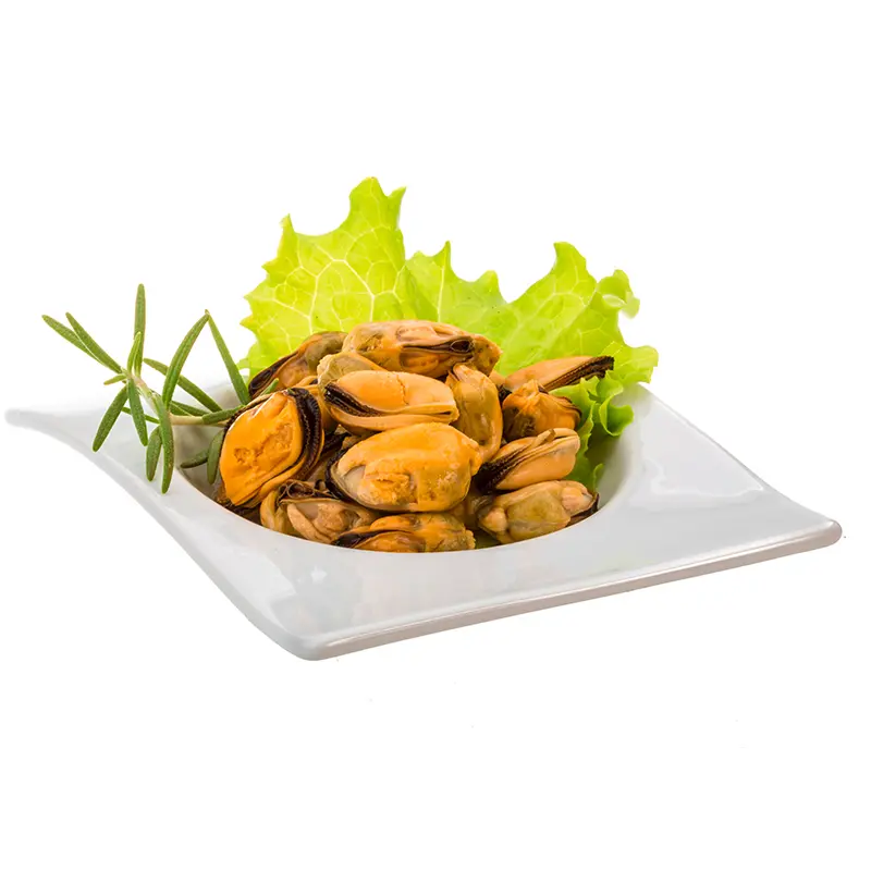Frozen New Season Cooked Blue Mussel Meat