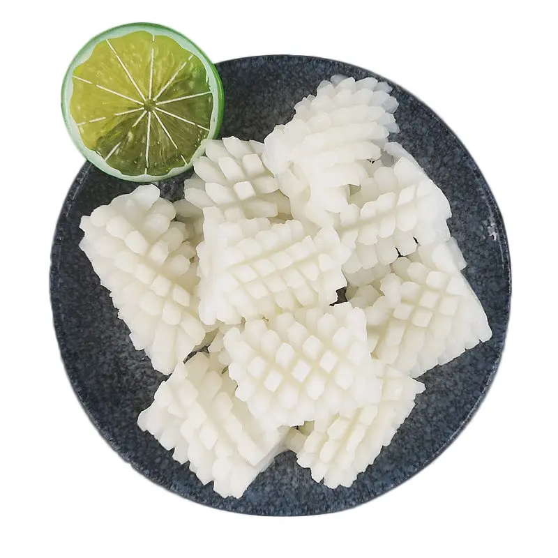 Frozen Seafood Gigas Squid/Calamari/Pota Sotong Pinapple Cut